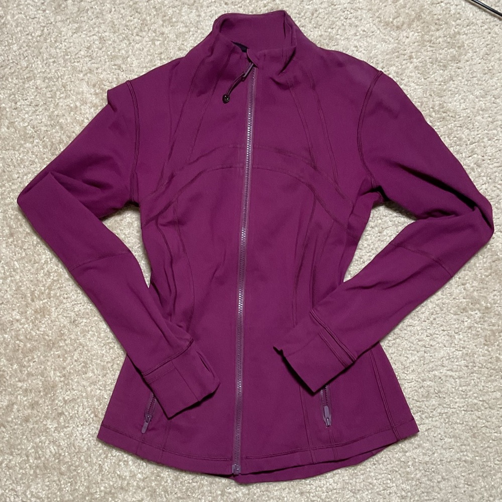 Plum lululemon jacket